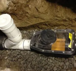 What is a backwater valve?