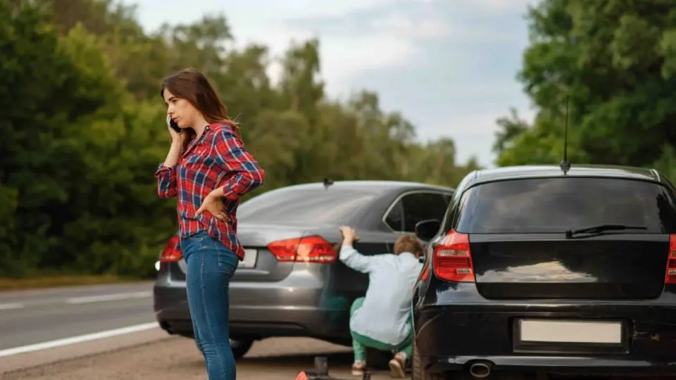 Car Accident Scene