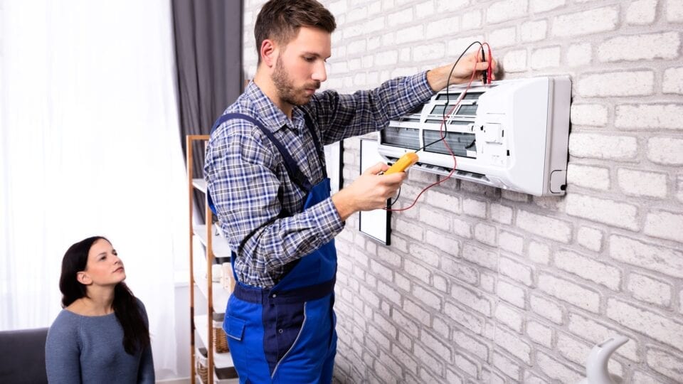 Home heating system installation